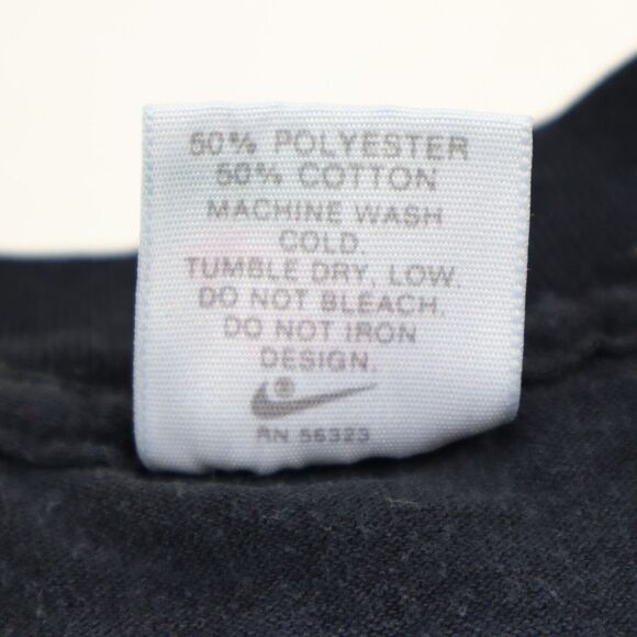 Vintage 90s Wake Forest Basketball NIKE Big Logo T-Shirt Single Stitch USA S - Picture 4 of 8